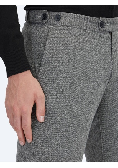Kip Antrasit Dokuma Regular Fit Casual Pantolon Antrasit