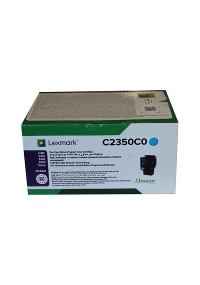 Lexmark C2425-C2350C0 Mavi Toner.C2240