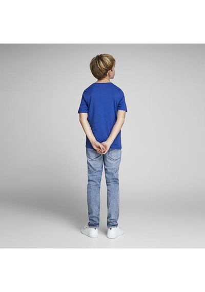 Jack & Jones Jack&jones Corp Logo Erkek Çocuk Mavi Tişört