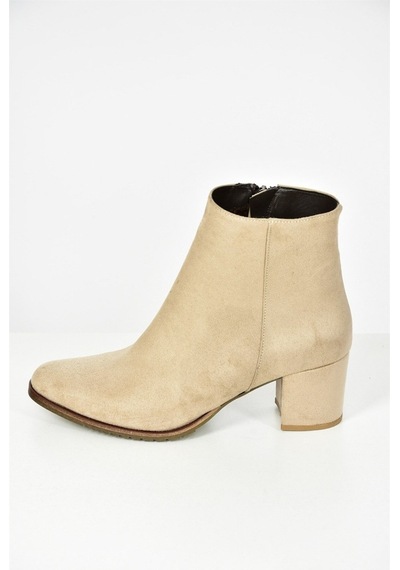 Fox Shoes Bej/Kahverengi Süet Kadın Bot G654013102