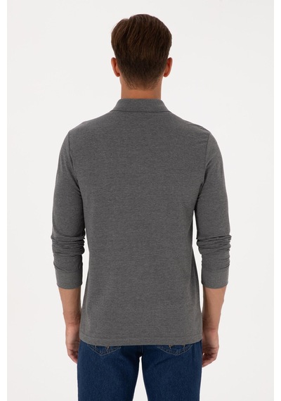 U.s. Polo Assn. Erkek Sweatshirt Antrasit