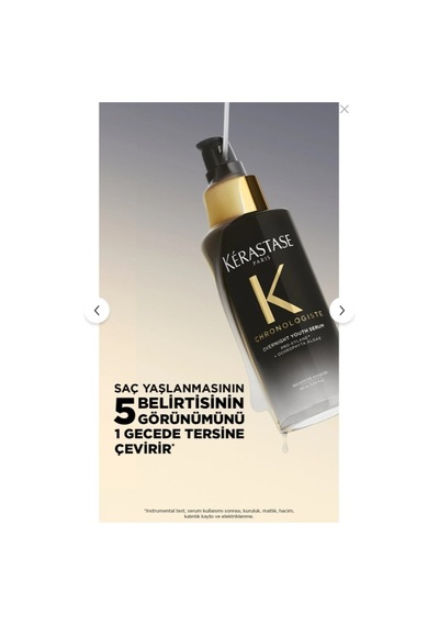 Kerastase Chronologiste Yaşlanma Belirtileriyle Zayıflayan Saçlar Için Gece Bakım Serumu 90ml