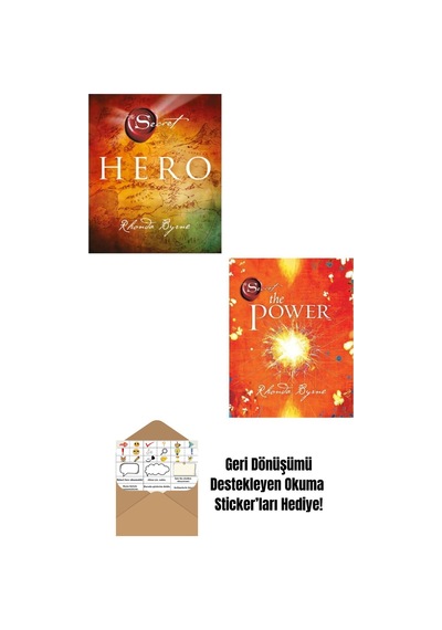 Hero + The Power 2'li Set Secret Serisi + Okuma Sticker'ları