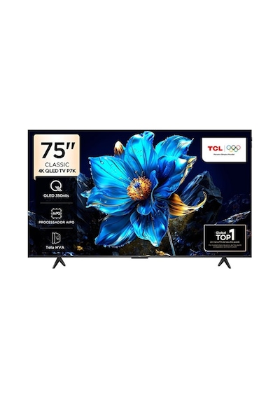 TCL 75P7K 75" 4K UHD QLED Google TV