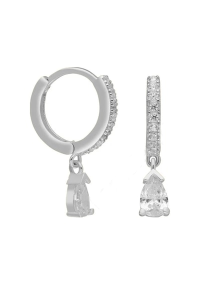 Damla Taşlı Küpe 717106 Silver