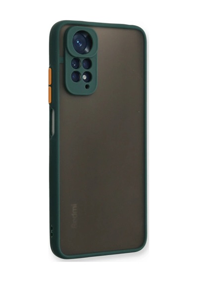 Mmb-trade Redmi Note 11 Kılıf Montreal Silikon Kapak - Yeşil Mmbz