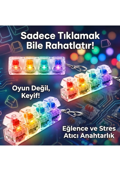 4 Tuşlu Işıklı Klavye Stres Giderici Ses Çıkaran Işıklı Tuş Takımı Anahtarlık Oyun 1 Adet 4 Tuşlu Işıklı Klavye Stres Giderici Ses Çıkaran Işıklı Tuş Takımı Anahtarlık Oyun 1 Adet