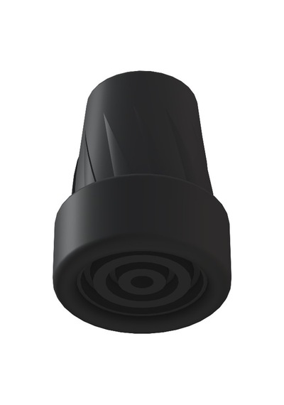 Cateksss Baston Lastiği Kanedyen Koltuk Değneği Lastiği 16 Mm Antrasit Gri - Yürüme Aparatı & Bastonlar - 40 Lı Paket