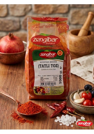 Zengibar Tatlı Toz Biber 1000 Gr