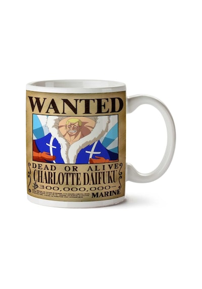 Wanted Charlotte Daifuku Anime Aranıyor İki Tarafı Baskılı Kupa Bardak Çok Renkli