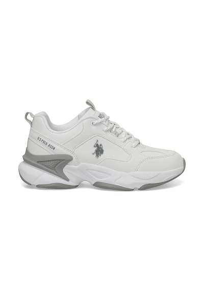 U.s. Polo Assn. Maybe Wmn 4pr Beyaz Kadın Sneaker Beyaz