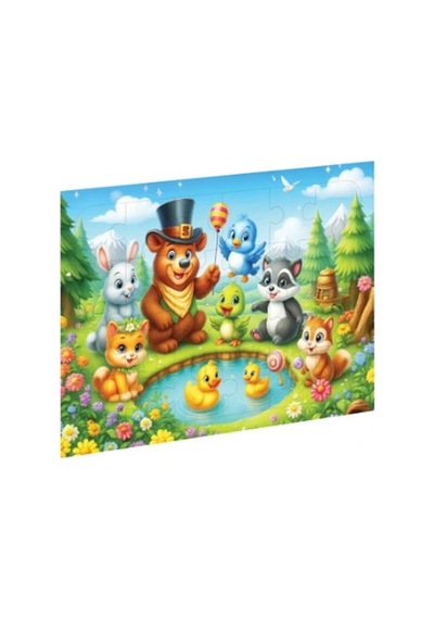 Ca Games Puzzle Sevimli Hayvanlar Ahşap