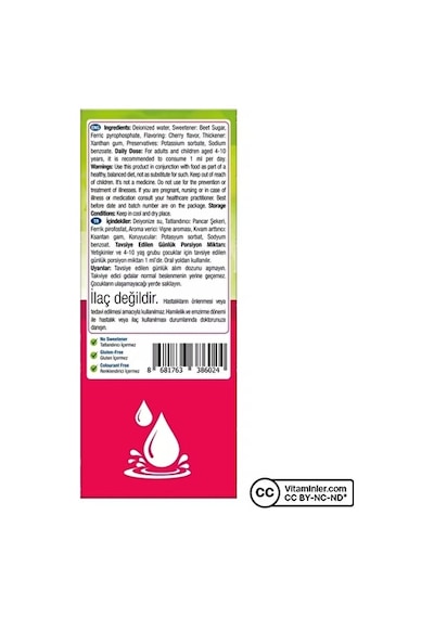 Nature's Supreme Iron 30 Ml 2 Adet