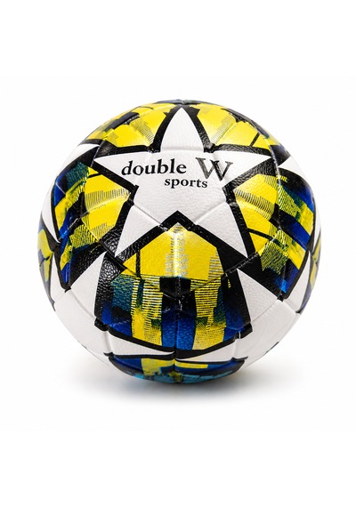 Dikişli Futbol Topu Dayanıklı Outdoor/ındoor Antrenman Topu Standart Boy, Çok Renkli Beyaz - Lacivert - Sarı Dikişli Futbol Topu Dayanıklı Outdoor/ındoor Antrenman Topu Standart Boy, Çok Renkli Beyaz - Lacivert - Sarı