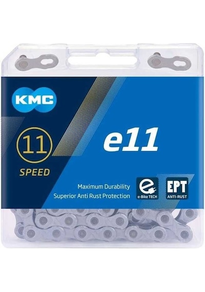 Kmc Zincir E11 Ept Pas Önleyici Koruma E-bıke 11 Vites Kutulu 136l
