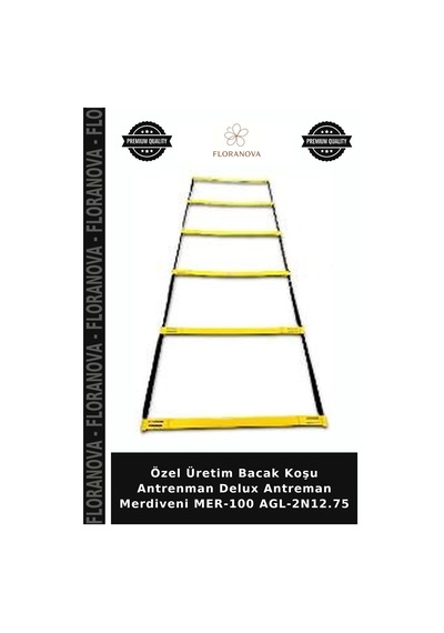 Özel Üretim Bacak Koşu Antrenman Delux Antreman Merdiveni Mer-100 Agl-2n12.75
