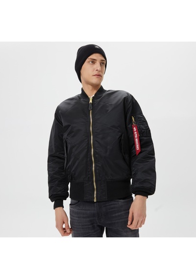 Alpha Industrıes Alpha Industries Ma-1 Flight Erkek Siyah Ceket