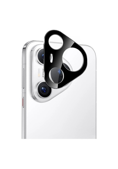 Huawei Pura 70 Kamera Lens Koruma Camı V2 Siyah Pura 70 İle Uyumlu Ekran Koruyucu - Siyah