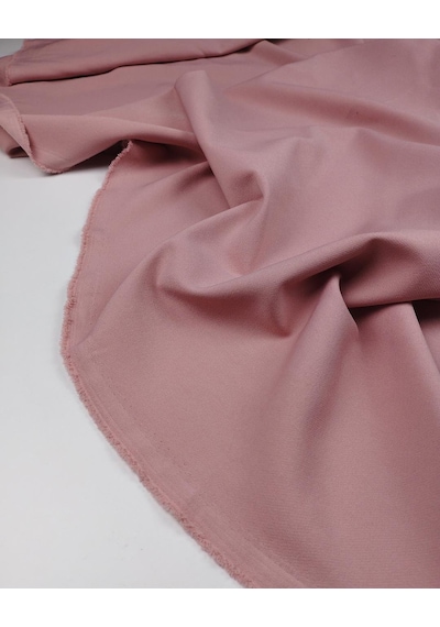 Küllü Açık Pembe Renkte Krep Kumaş En: 140 Cm-10085 10