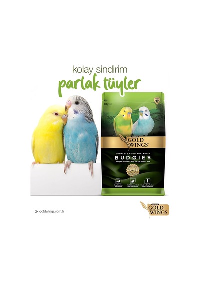 Gold Wings Premium Muhabbet Yemi, 1 Kg 0.75 LT - 2.5 LT - 12 KG