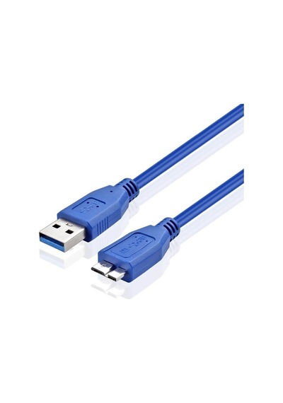 30cm - Usb 3.0 Hdd Harddisk Kablosu - Usb 3.0 A Erkek To Micro B Erkek Kablo