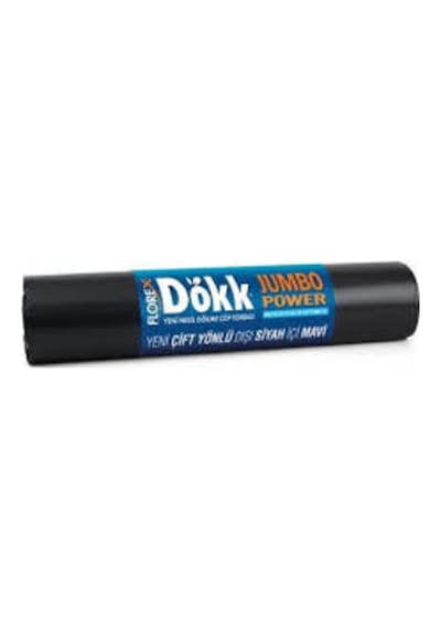 Florex Dökk Jumbo Power Çöp Poşeti 1800 Gr 7 Rulo 140 Adet