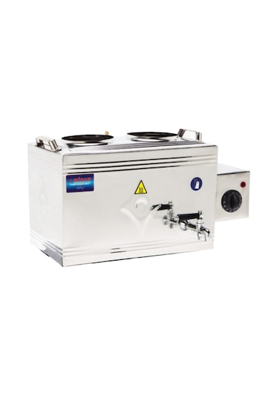 Mizan 25 Lik Gazlı + Elektrikli 20 Litre Üst Çay Kazanı - Üst Kazan