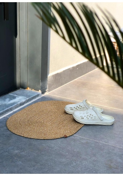 Sfb Home Textile Jüt Hasır İç Dış Ev Ofis Balkon Bahçe Dekoratif Kapı Önü Paspası Özel Yapım Elde Dokuma Hed Genel