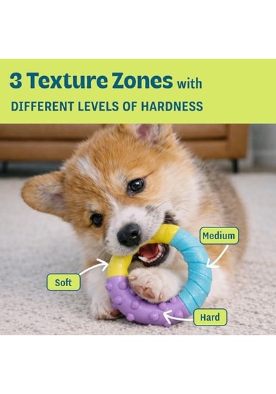 Petstages Küçük Köpekler Ve Diş Çıkarma Yavruları İçin Orka Diş Çiğneme Oyuncakları - 3'lü Paket