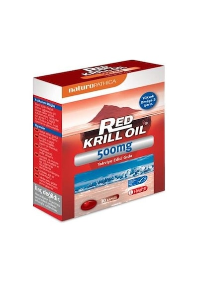 Red Krill Oil 500 MG 30 Kapsül