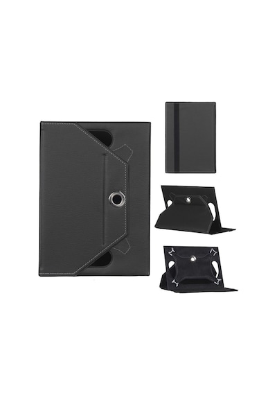 Lenovo Tab M11 Tb330xu Zadb0231tr Tablet Kılıfı Siyah Kapaklı Ve Askılı Standlı Kapak