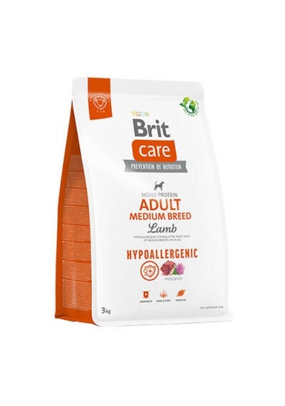 Hypoallergenic Adult Medium Breed Kuzulu Orta Irk Yetişkin Köpek Maması 3 Kg