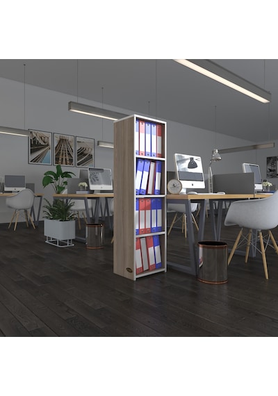 Kenzlife Klasörlük Raflı Börteçin Crd 140 40 30 Kitaplık Ofis Arkalıksız Diğer