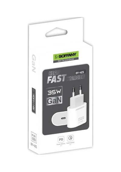 35w Pd Gan Şarj Başlığı Adaptör