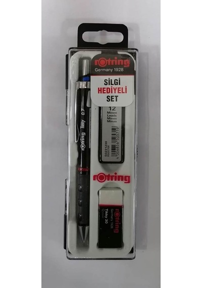 Rotring 07 Versatil Tikky Kalem Seti / 07 Uç + Silgi / Rotring K