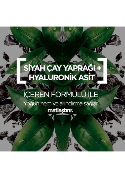Garnier Skin Naturals Kömürlü Kağıt Yüz Maskesi Siyah Çay Sku: Smg8690010492890