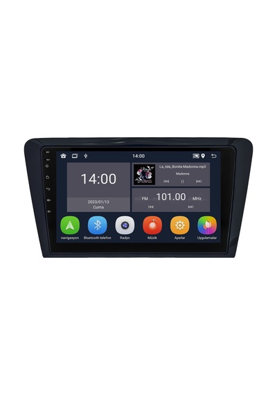 Skoda Rapid Android Multimedya Sistemi 2014-2018 Crv-4487xd