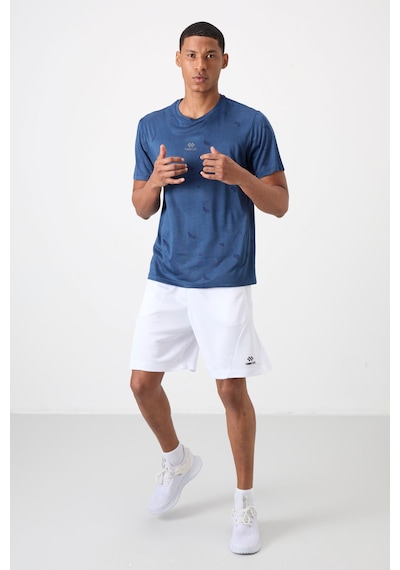 Tommy Life Parlament Polyester Nefes Alan Jakarlı İnce Esnek Standart Fit Erkek Performans T-shirt - 88397 Parlament