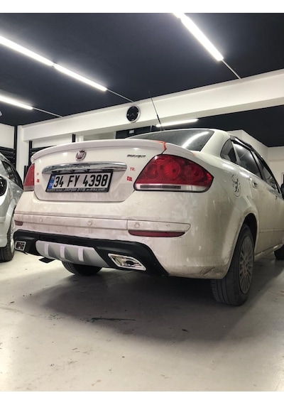 Fiat Linea Arka Tampon Eki Difüzör Abs Plastik