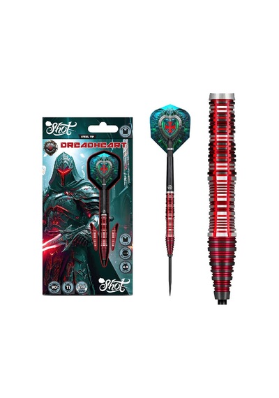 Shot Future Knights Dreadheart Tungsten Çelik Uçlu Dart Oku 24