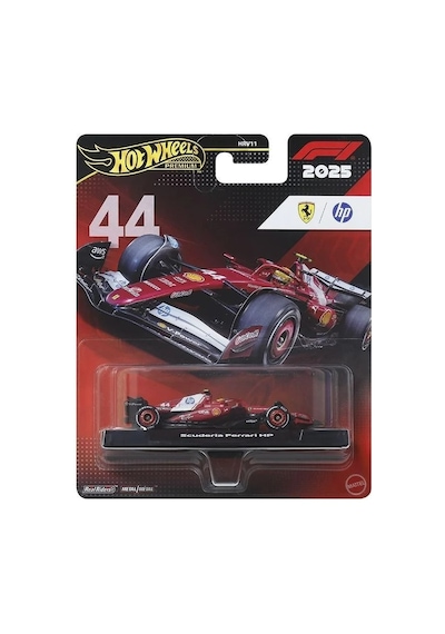Hot Wheels F1 2025 Formula 1 Takımları 8'li Araç Seti Ferrari Mercedes Mclaren Haas Kırmızı