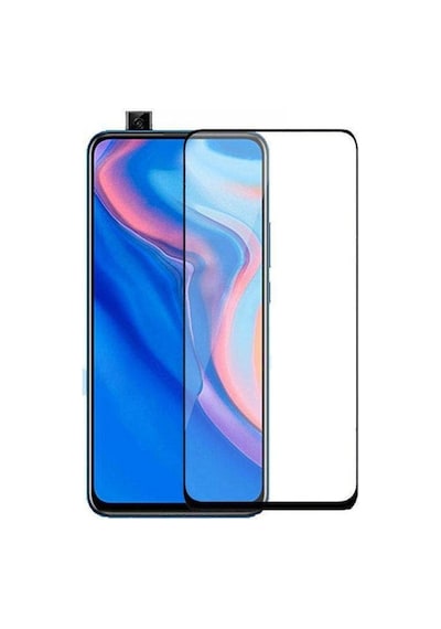 Forzacase Huawei Y9 Prime 2019 İle Uyumlu Çerçeveli Tam Kaplayan Temperli Ekran Koruyucu - Fc003