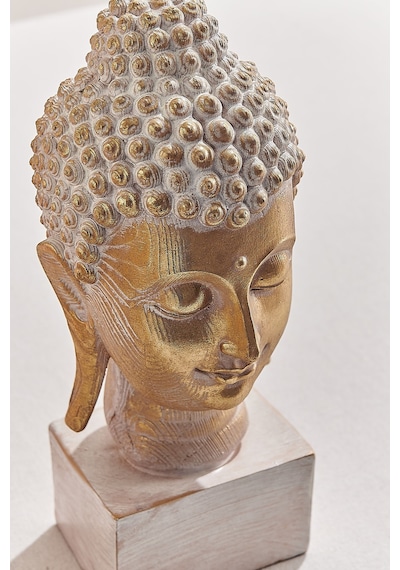 Pasabahce Buddha Dekoratif Obje Gold