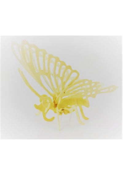 3d Anka Kelebek Maketi Ahşap Puzzle