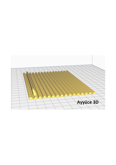 Ayyüce 3d, Bmw E46 Arka Küllük Sürgü Kapağı, Siyah Renk