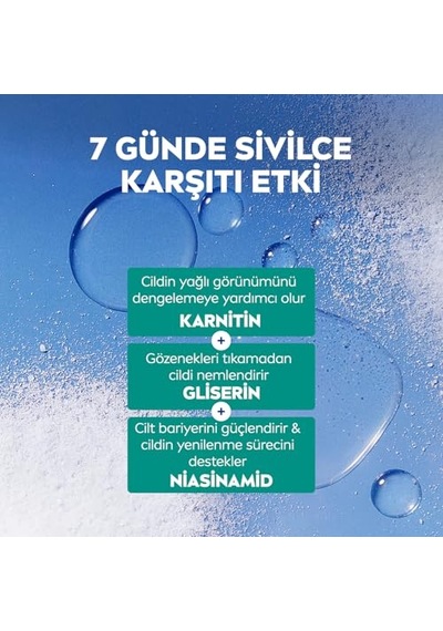 Nıvea Spf50 Derma Skin Clear Sivilce Karşıtı Gündüz Yüz Kremi 40 Ml,matlaştırıcı,makyaj Bazı,karnitin,gliserin,niasinamid,hafif Formül