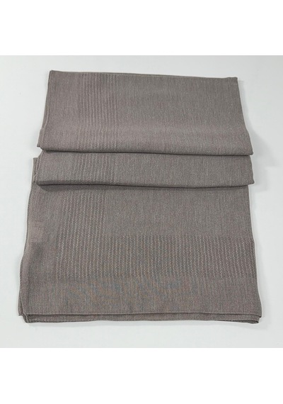 Miray Büyük Boy Pano Pamuk Eşarp - 120 X 120 - 0619 Koyu Vizon