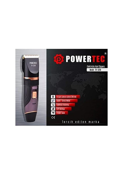 Powertec Saç Kesme Makinesi Tr-3200