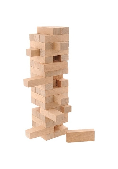 Ahşap Kule Oyunu Zeka Geliştirici Jenga Denge Oyunu