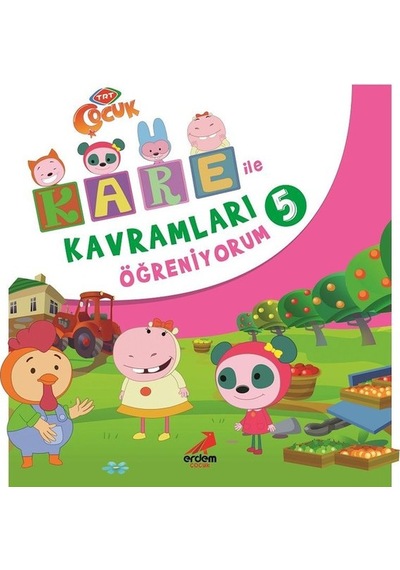 Kare ile Kavramları Öğreniyorum - 5- Erdem Çocuk